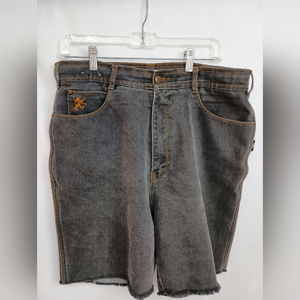 BRAXTON‎ Stretch Jeans Burmuda Shorts with Logo (#1,428)